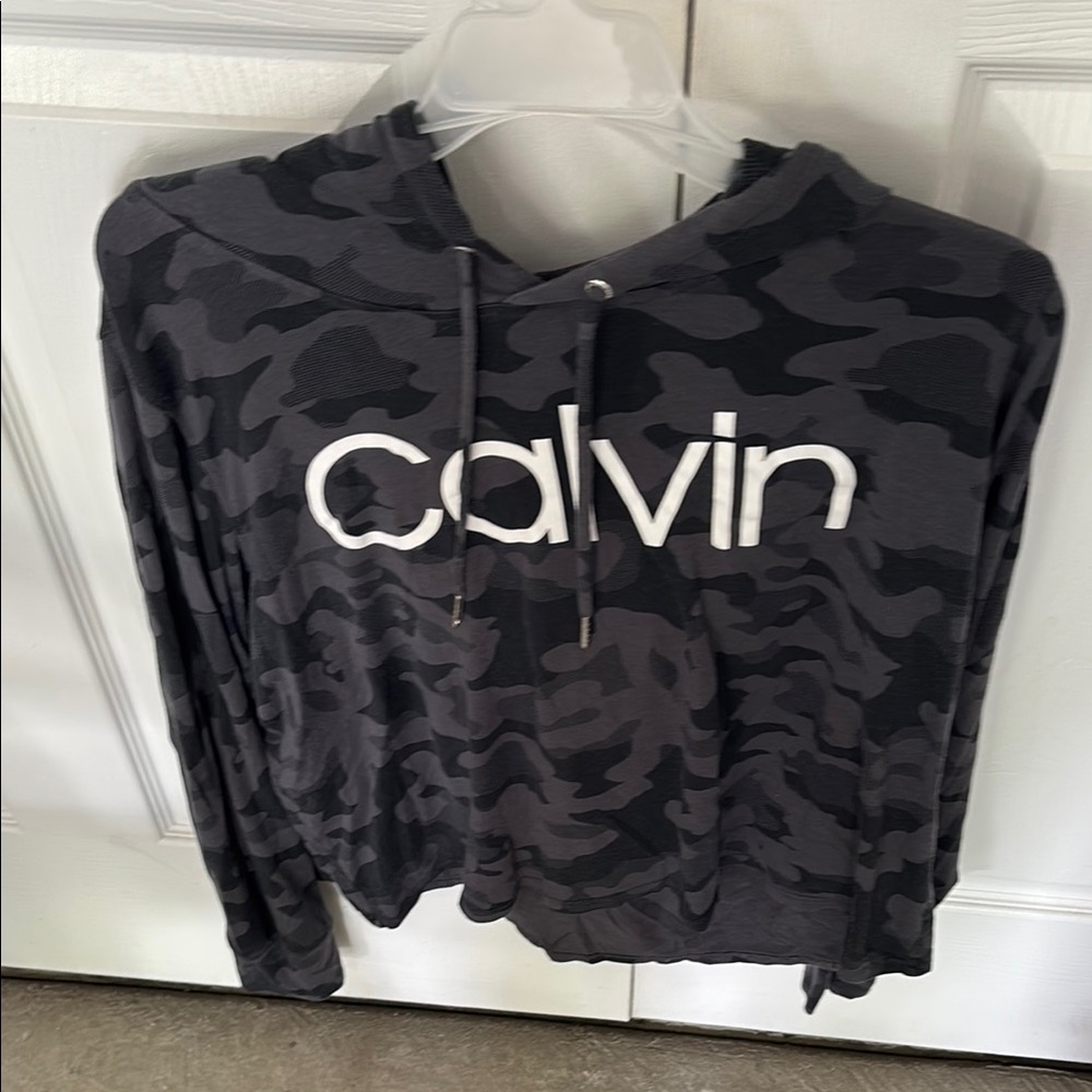 Calvin Klein Black Camo Sweatshirt